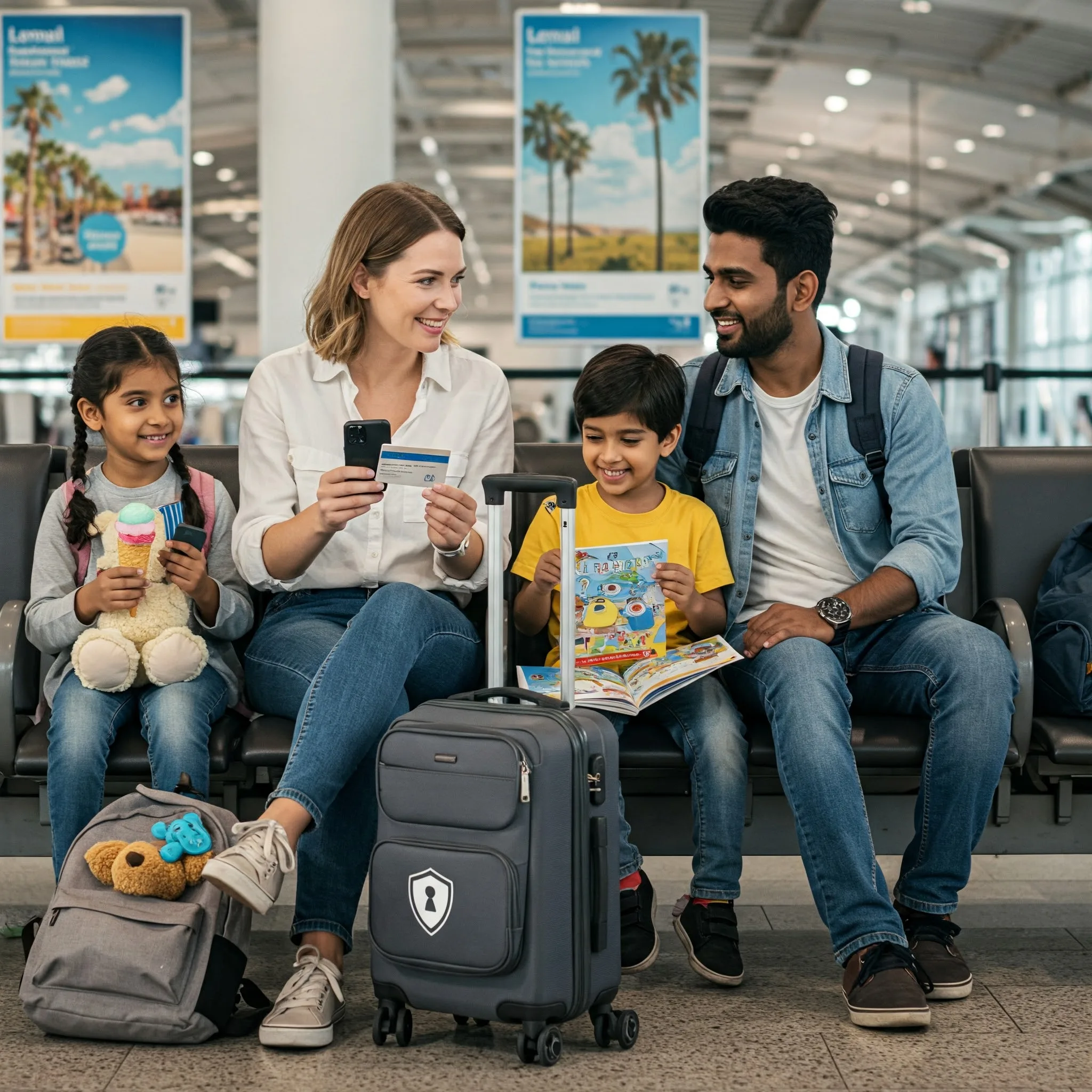 Reisen mit Kindern Versicherung