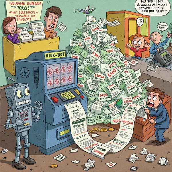 Beitrag rauf Lotto bei Versicherungen!