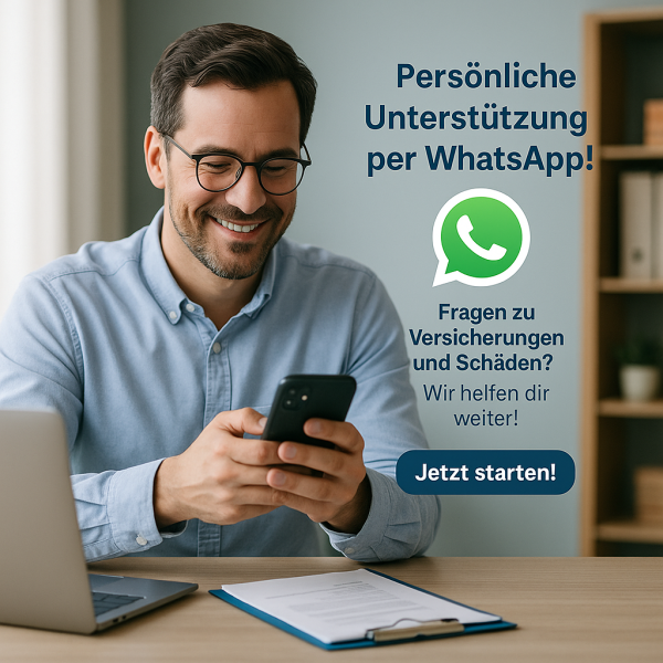 Persönliche Unterstützung via WhatsApp