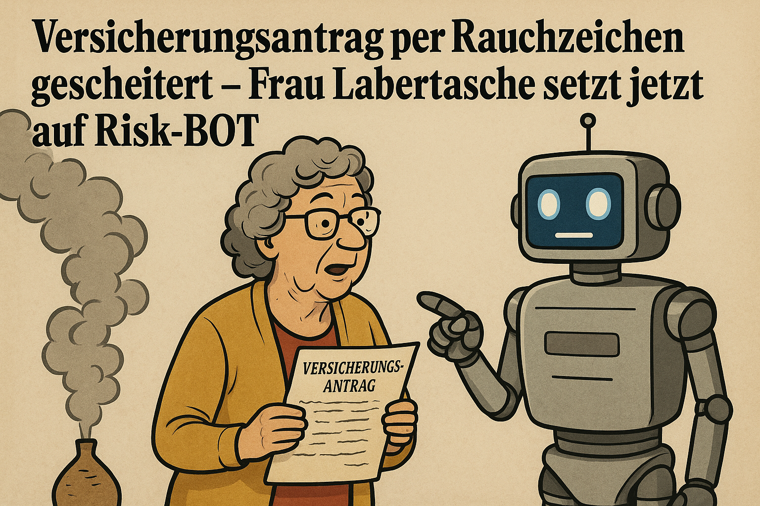 Versicherungsantrag per Rauchzeichen gescheitert