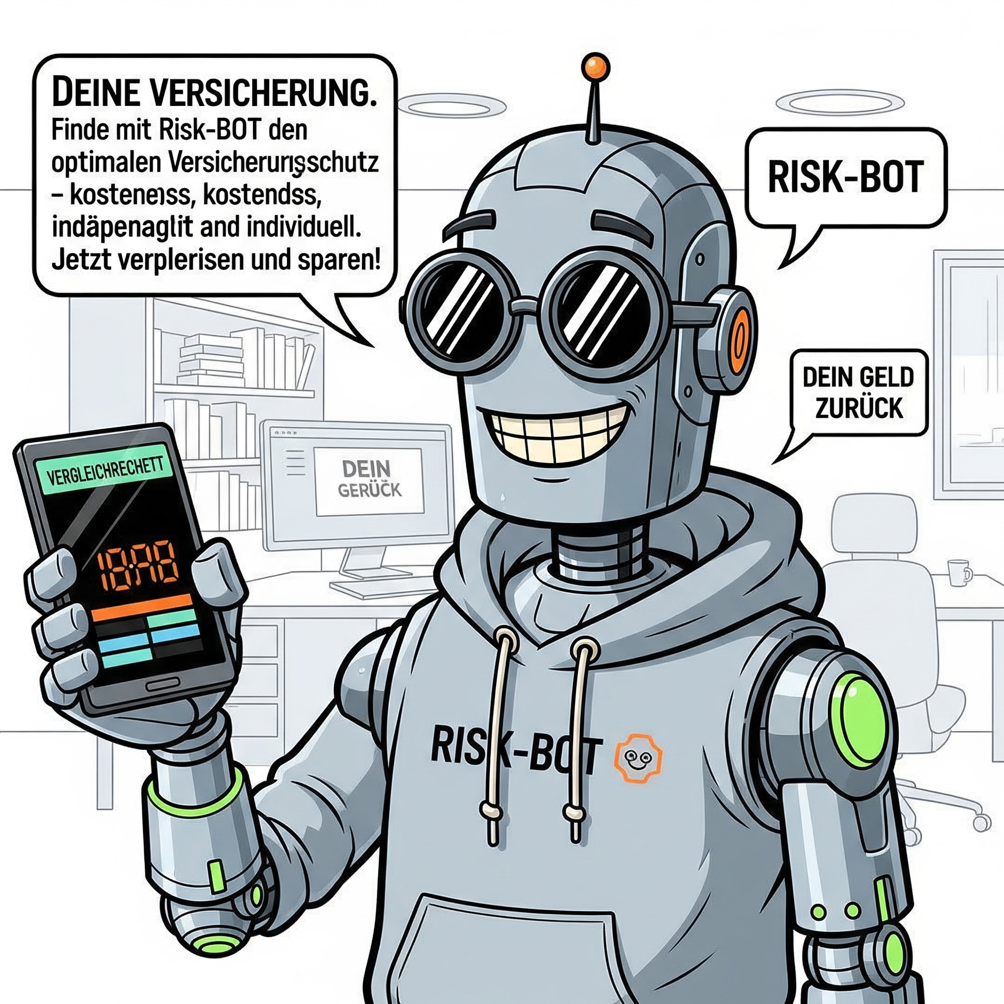 Deine Versicherung. Dein Rechner. Dein Geld zurück.