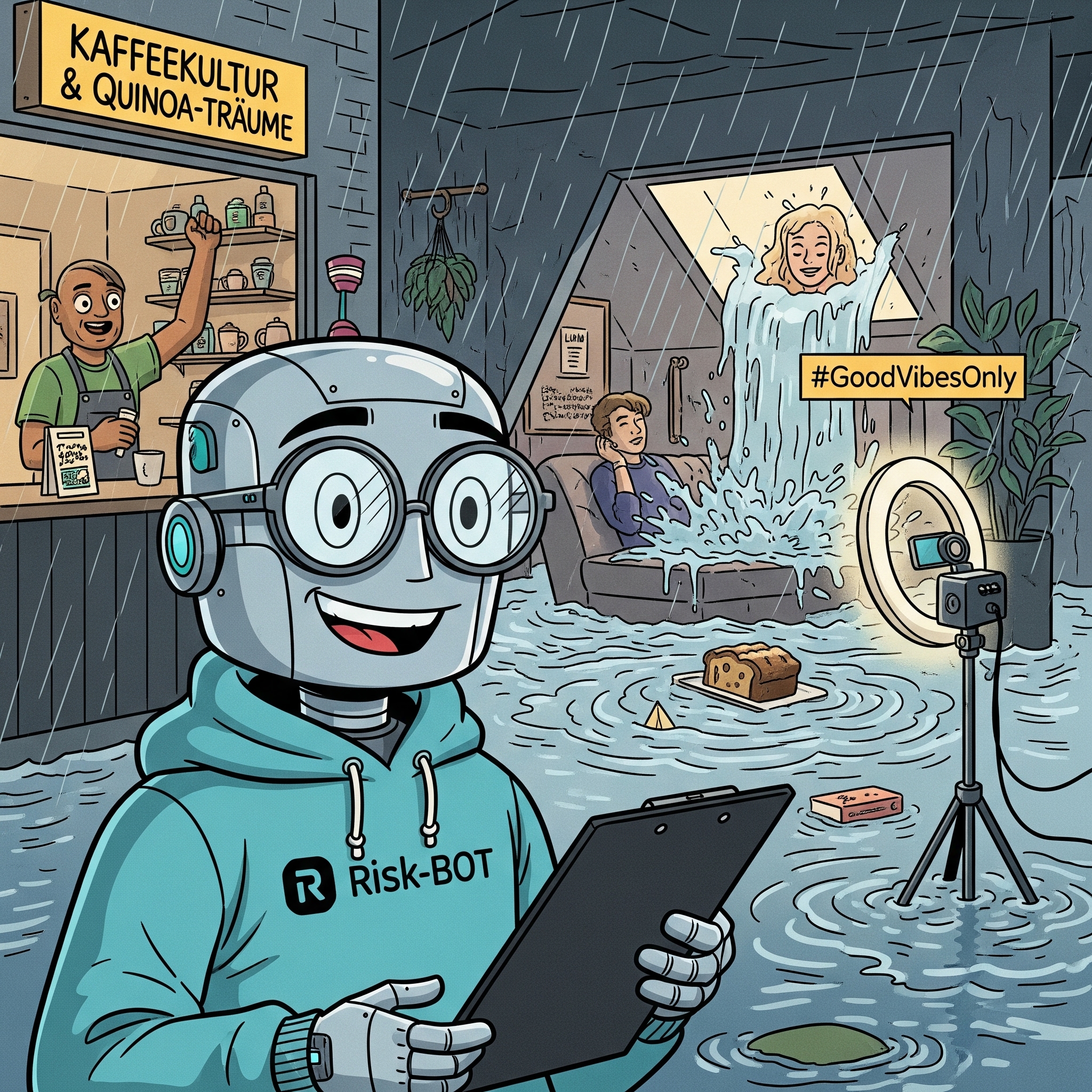 Aqua-Apokalypse in Ehrenfeld: Wenn das WLAN tropft