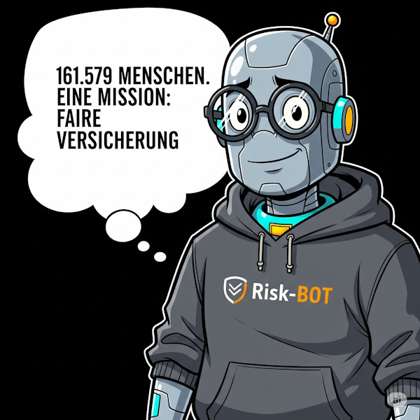 🚀 161.579 Menschen. Eine Mission: Faire Versicherung.