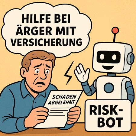 Hilfe bei Ärger mit Deiner Versicherung in NRW – Risk-BOT packt’s an!