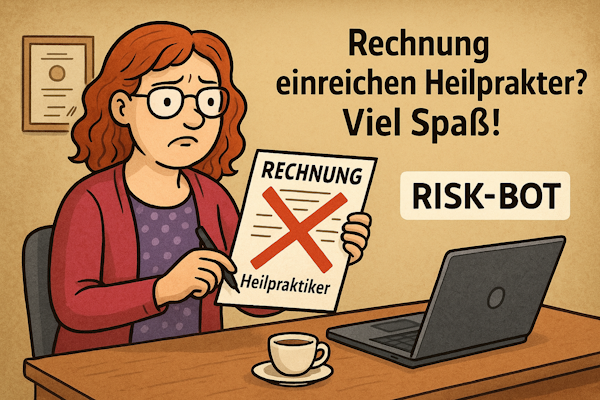Rechnung einreichen Heilpraktiker? Viel Spaß!