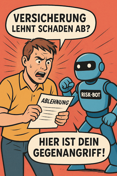 Versicherung lehnt Deinen Schaden ab? Hier ist Dein Gegenangriff!