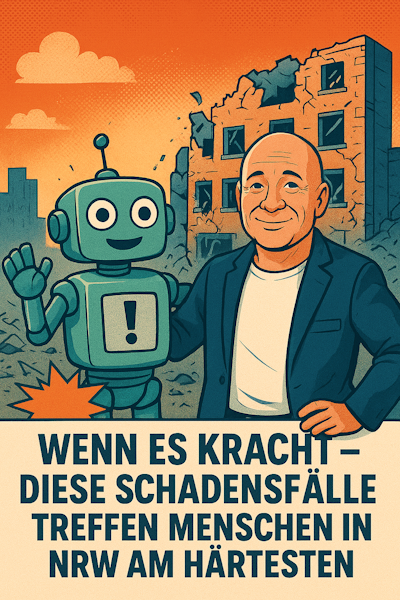 Wenn es kracht – diese Schadensfälle treffen Menschen in NRW am härtesten