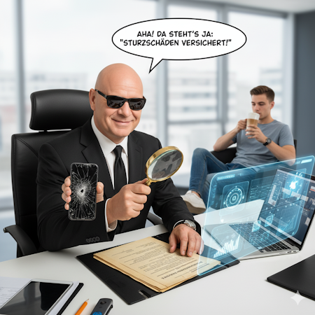 Dein Displaybruch abgelehnt? So bekommst du dein Ersatzgerät!