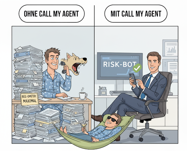 Rechtsschutz Die Klage um den bellenden Nachbarshund – Ein Fall für Call My Agent