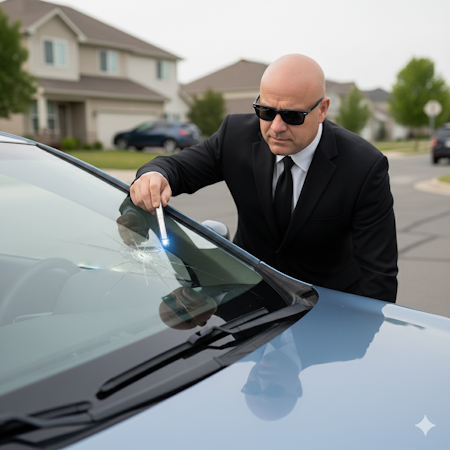 Call My Agent: Steinschlag in der Scheibe stressfrei regeln