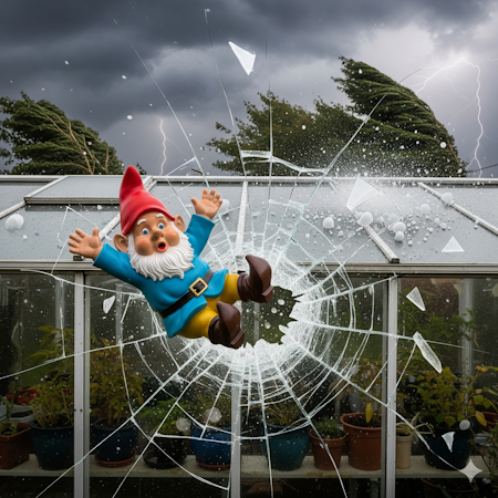 Sturm & Hagel Wenn der Himmel Steine wirft und Bäume tanzen