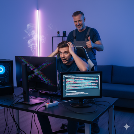 🚗 "Tritt aufs Sparpedal – mit Risk-BOT zur günstigsten KFZ-Versicherung!" 3 Schadenhilfe für E-Sportler: Wenn Stromschwankung das Spiel sprengt ⚡🎮