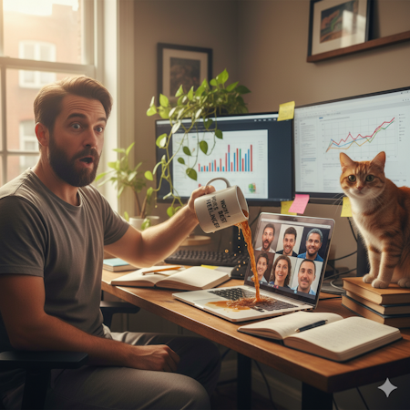 Schadenhilfe für Freelancer: Wenn der Kaffee zur Datenflut wird ☕