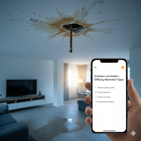 Leitungswasserschäden vermeiden