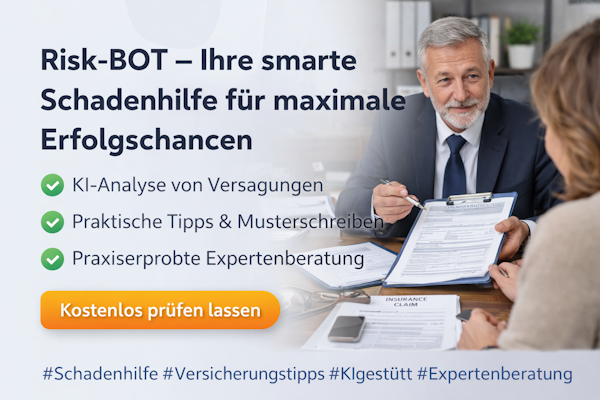 Risk BOT – Ihre smarte Schadenhilfe für maximale Erfolgschancen