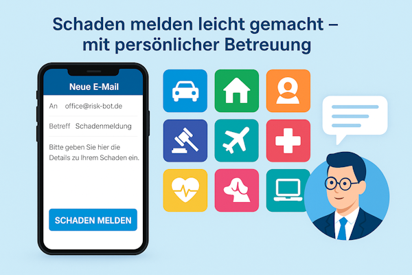 Schaden melden leicht gemacht