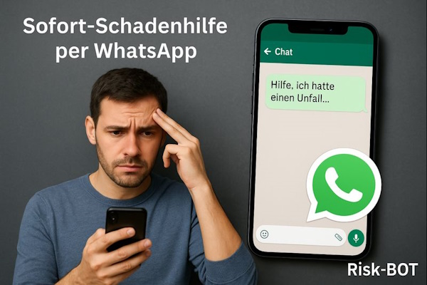 Schadenhilfe per WhatsApp