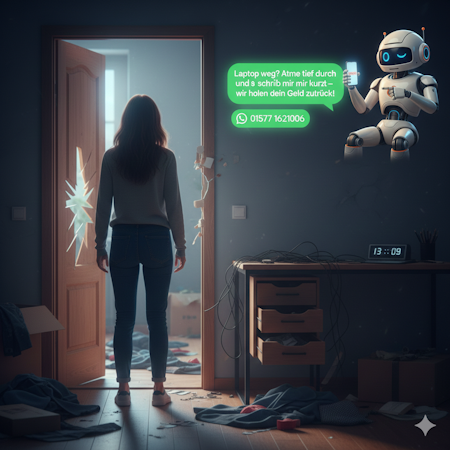 Annas WG Zimmer wird aufgebrochen – Laptop weg Chaos pur