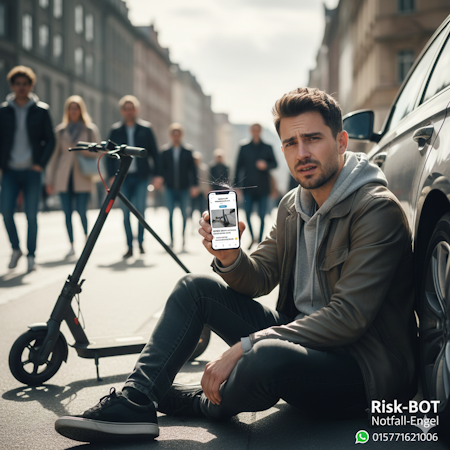 E Scooter E Bike Unfall Wer zahlt bei Schäden