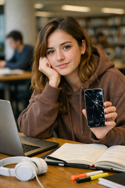 Handy kaputt im Studium – wie Risk BOT Mia den Stress abnahm