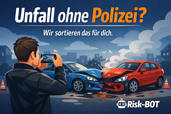 KFZ Unfall ohne Polizei
