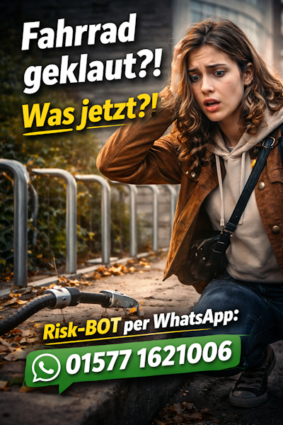 Lisas Fahrrad ist weg – und sie hat keinen Nerv für Papierkram