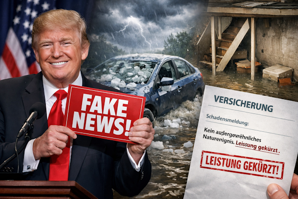 Post faktisches Paddeln Wenn der Hagel die Fake News nicht gelesen hat