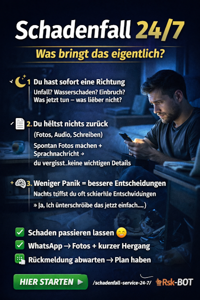 Schadenfall 247 Was bringt das eigentlich