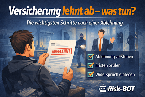 Versicherung lehnt ab – und jetzt