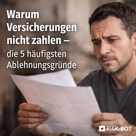 Warum Versicherungen nicht zahlen