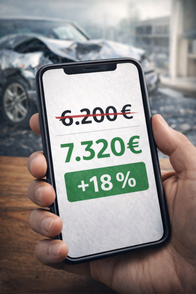 Die 18 prozent Formel Warum du mit professioneller Schadenprüfung mehr Entschädigung bekommst