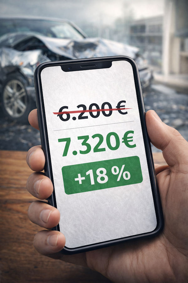 Die 18 prozent Formel Warum du mit professioneller Schadenprüfung mehr Entschädigung bekommst