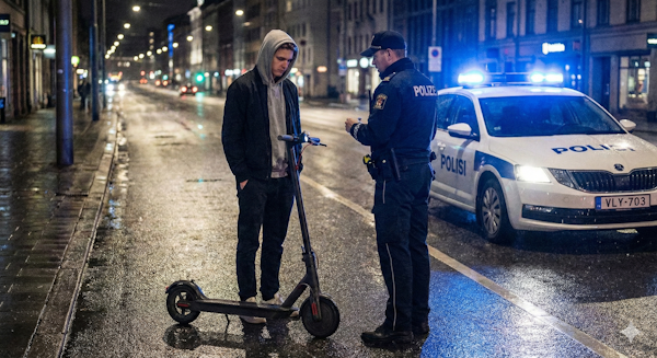 Trunkenheit auf E Scooter