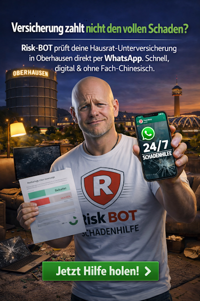 Unterversicherung Hausrat Oberhausen