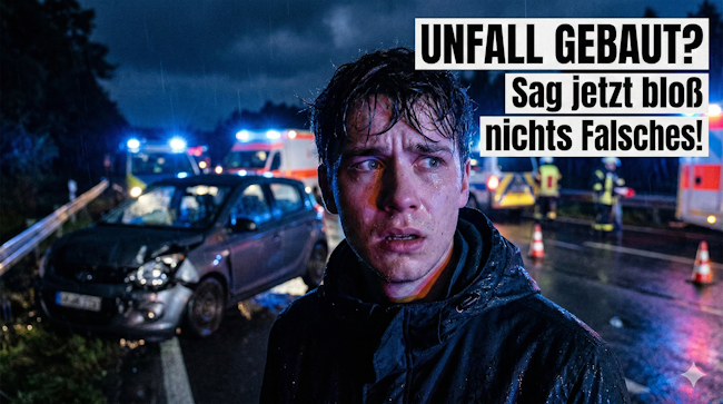 Crash gebaut selbst schuld