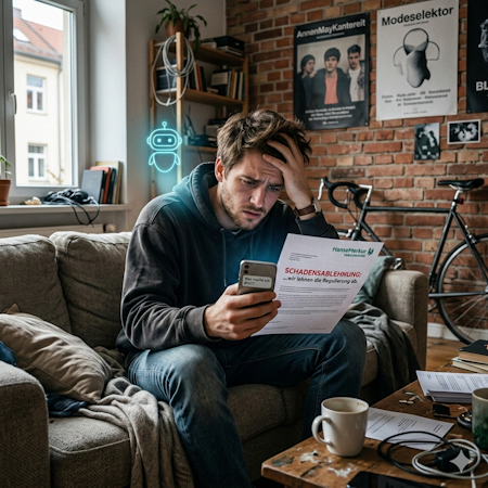 Der Brief der dein Konto killt Wenn die Versicherung Nein sagt