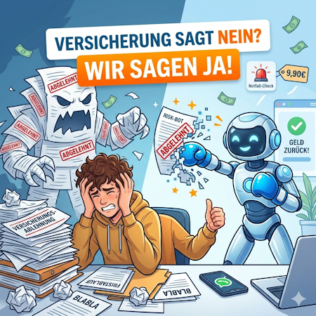 Die Versicherung sagt Nein Therapie Wir boxen dich raus 🥊