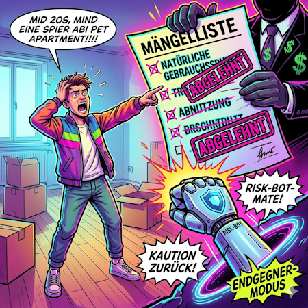 Kaution weg wegen Gebrauchsspuren