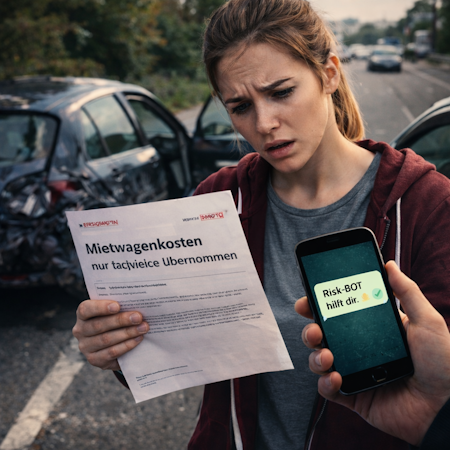 Mietwagen nach Unfall – wer zahlt und wie lange