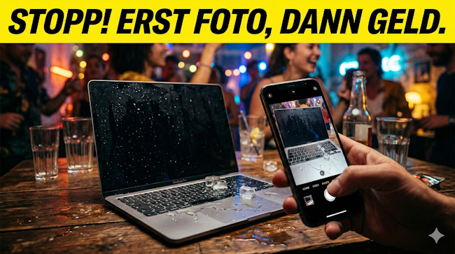 Schadenfall Warum Fotos dein Geld retten
