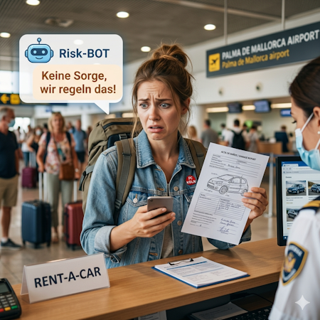 Mietwagen-Abzocke in Köln & Düsseldorf? Risk-BOT klärt das!