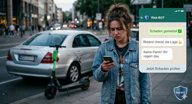E-Scooter-Gau: Auto zerkratzt? So fickst du die Bürokratie und rettest dein Geld!