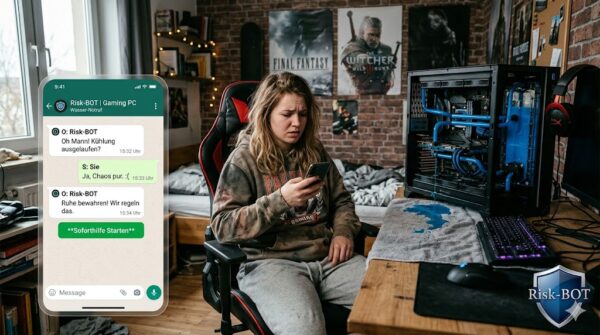 PC Wasserkühlung ausgelaufen Risk BOT holt dein Geld!
