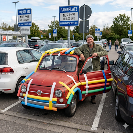 Der Parkplatz-Rempler ohne Beulen-Drama: Risk-BOT regelt die Karre